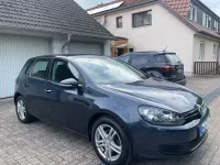 Gebraucht VW Golf VI 80 PS (58 kW) 2009 Blau Kleinwagen