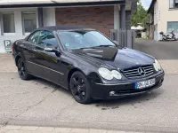 Gebraucht Mercedes CLK200 Avantgarde 163 PS (119 kW) 2005 Schwarz Cabrio