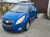 Gebraucht Chevrolet Spark 82 PS (60 kW) 2012 Blau Kleinwagen