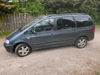 Używany Seat Alhambra 140 KM (102 kW) 2007 Czarny Minivan