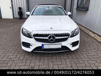 Gebraucht Mercedes E220 AMG line Plus 194 PS (142 kW) 2018 Polarweiss  unilack Cabrio