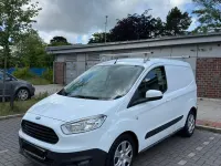 Gebraucht Ford Transit 75 PS (55 kW) 2017 Weiß Van / Kleinbus