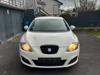 Usata Seat Leon 105 CV (77 kW) 2010 Bianco Utilitaria