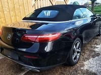 Usata Mercedes E220 194 CV (142 kW) 2017 Nero Cabrio