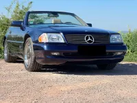 Gebraucht Mercedes SL500 320 PS (235 kW) 1998 Blau Cabrio