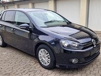 Gebraucht VW Golf VI 102 PS (75 kW) 2009 Schwarz Kleinwagen