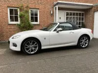 Usata Mazda MX5 Sendo 126 CV (92 kW) 2014 Bianco Cabrio