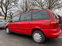Gebraucht VW Sharan 115 PS (84 kW) 1999 Rot Van / Kleinbus