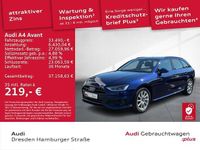 Gebraucht Audi A4 Advanced Plus 265 PS (194 kW) 2023 Navarrablau metallic Kombi