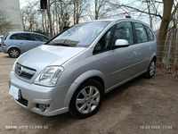 Gebraucht Opel Meriva 105 PS (77 kW) 2006 Silber Van / Kleinbus