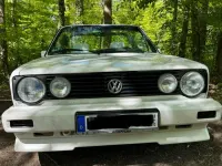 Gebraucht VW Golf Cabriolet 98 PS (72 kW) 1990 Weiß Cabrio