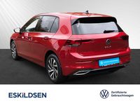 Brugt VW Golf VIII Active 131 HK (96 kW) 2023 Rød Sedan