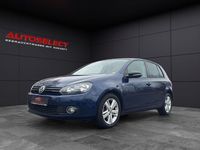 Gebraucht VW Golf VI Match 86 PS (63 kW) 2012 Blau Kleinwagen