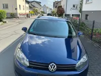 Gebraucht VW Golf VI 2010 Blau Kleinwagen