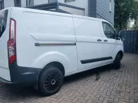 Gebraucht Ford Transit Custom 125 PS (91 kW) 2014 Weiß Van / Kleinbus
