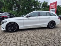 Gebraucht Mercedes C220 194 PS (142 kW) 2018 Polarweiss Kombi