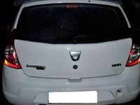 Gebraucht Dacia Sandero Lauréate 87 PS (63 kW) 2009 Weiß Kleinwagen