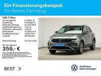 Gebraucht VW T-Roc Goal 150 PS (110 kW) 2025 Indiumgrau metallic/schwarz (metallic) SUV