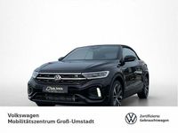 Gebraucht VW T-Roc Cabriolet R-line 150 PS (110 kW) 2024 Deep black perleffekt / schwarz Cabrio