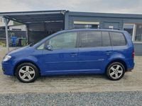 Gebraucht VW Touran United 109 PS (80 kW) 2008 Blau Van / Kleinbus