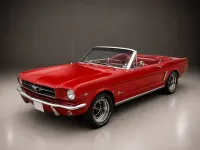 Gebraucht Ford V8 200 PS (147 kW) 1965 Rot Cabrio