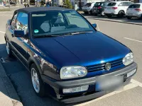 Gebraucht VW Golf Cabriolet 90 PS (66 kW) 1994 Blau Cabrio
