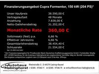 gebraucht Cupra Formentor 1.4 e-Hybrid DSG Navi TopView e.Hk ParkAssist 19Alu
