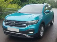 Gebraucht VW T-Cross Life 95 PS (69 kW) 2019 Blau SUV