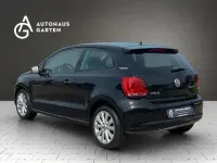 Gebraucht VW Polo Team 100 PS (73 kW) 2011 Schwarz Kleinwagen