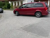 Gebraucht Dodge Grand Caravan 287 PS (211 kW) 2015 Rot Van / Kleinbus