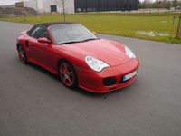 Gebraucht Porsche 996 Turbo 420 PS (308 kW) 2004 Rot Cabrio