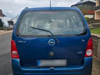Gebraucht Opel Agila 75 PS (55 kW) 2003 Blau Van / Kleinbus