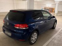Gebraucht VW Golf 2009 Blau Coupé
