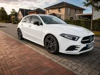 Gebraucht Mercedes A250 AMG line 224 PS (164 kW) 2019 Weiß Limousine