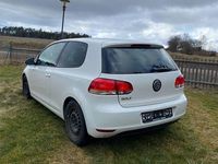 Gebraucht VW Golf VI Style 86 PS (63 kW) 2011 Weiß Kleinwagen