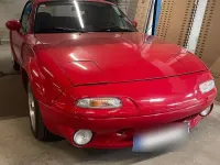 Gebraucht Mazda MX5 116 PS (85 kW) 1990 Rot Cabrio