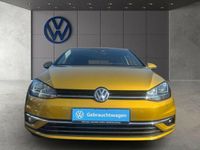 Gebraucht VW Golf VII Join 116 PS (85 kW) 2018 Kurkumagelb metallic Limousine