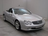 Gebraucht Mercedes SL500 306 PS (225 kW) 2003 Silber metallic Cabrio