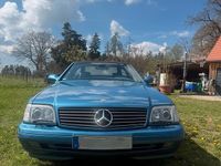 Gebraucht Mercedes SL280 193 PS (141 kW) 1998 Blau Cabrio