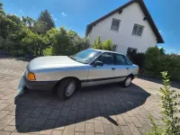 Käytetty Audi 80 90 HP (66 kW) 1991 Hopea Sedan