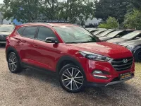 Gebraucht Hyundai Tucson 177 PS (130 kW) 2018 Rot SUV