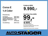 gebraucht Opel Corsa E 1.4 Color Edition Klima, PDC, SHZ,