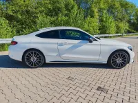 Gebraucht Mercedes C200 AMG line 184 PS (135 kW) 2017 Weiß Coupé