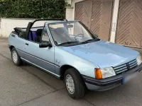 Gebraucht Peugeot 205 60 PS (44 kW) 1990 Blau Cabrio