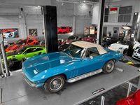 Gebraucht Corvette Stingray 300 PS (220 kW) 1966 Blau Cabrio