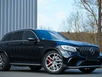 Gebraucht Mercedes GLC63 AMG AMG 510 PS (375 kW) 2019 Schwarz/baltic black SUV