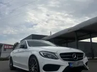 Gebraucht Mercedes C250 AMG line 211 PS (155 kW) 2015 Weiß Limousine