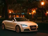 Gebraucht Audi TT Roadster Premium 272 PS (200 kW) 2012 Weiß Cabrio