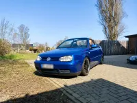 Gebraucht VW Golf 90 PS (66 kW) 1999 Blau Cabrio