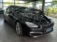 Gebraucht BMW 640 Cabriolet 320 PS (235 kW) 2011 Black sapphire metallic Cabrio